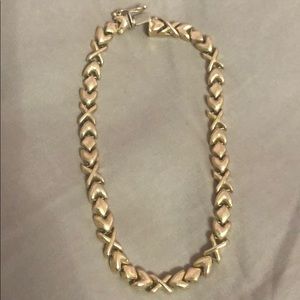 14k XO bracelet